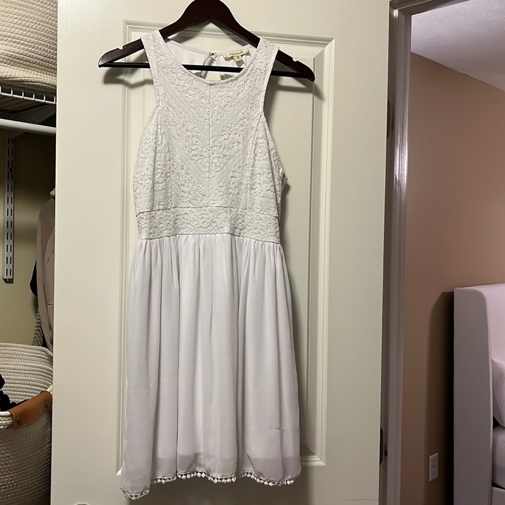 Fracescas white dress size medium